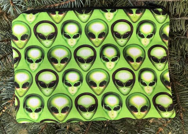 Area 51 Aliens zippered bag, The Scooter