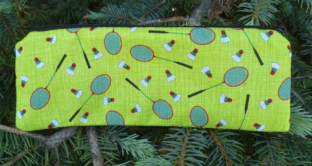 Badminton pen and pencil case, The Scribe -CLEARANCE