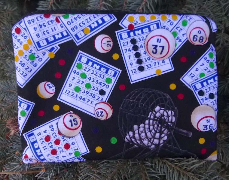 Bingo zippered bag, The Scooter