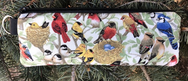 Beautiful Birds Padded Zippered Glasses Case, The Spex