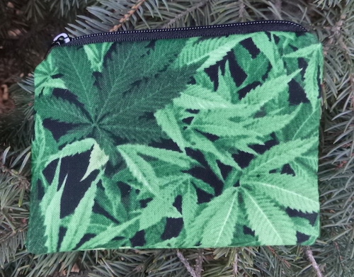Cannabis Coin Purse, The Raven