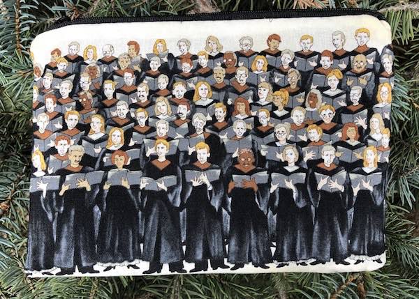 Choir zippered bag, The Scooter