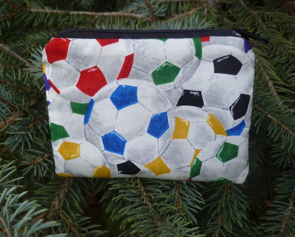Colorful soccer balls Coin Purse, The Raven