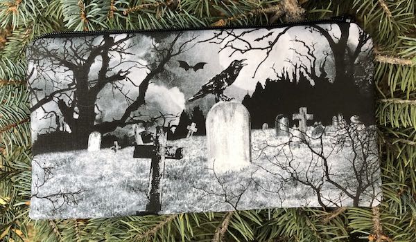 Crow's Graveyard Deep Scribe pen and pencil case