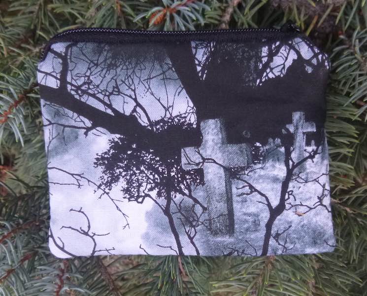 Crow's Graveyard Coin Purse, The Raven