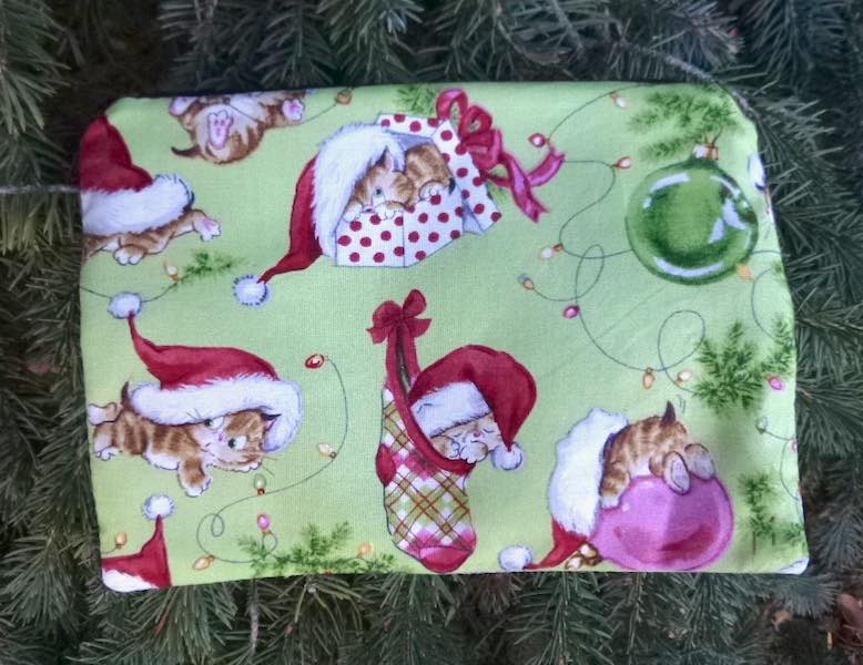 Cute Christmas Kitties zippered bag, The Scooter