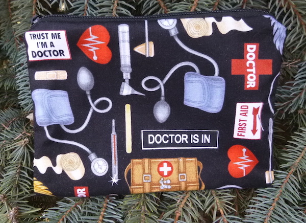 Doctor's Visit zippered bag, The Scooter