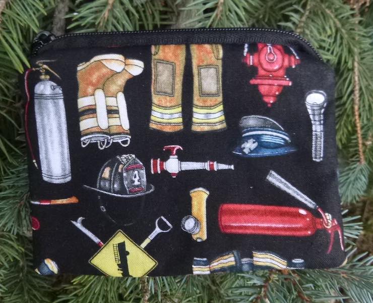 Firefighter Coin Purse, The Raven