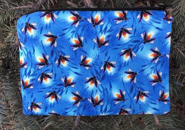 Fireflies zippered bag, The Scooter