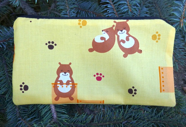 Hamster World Deep Scribe pen and pencil case