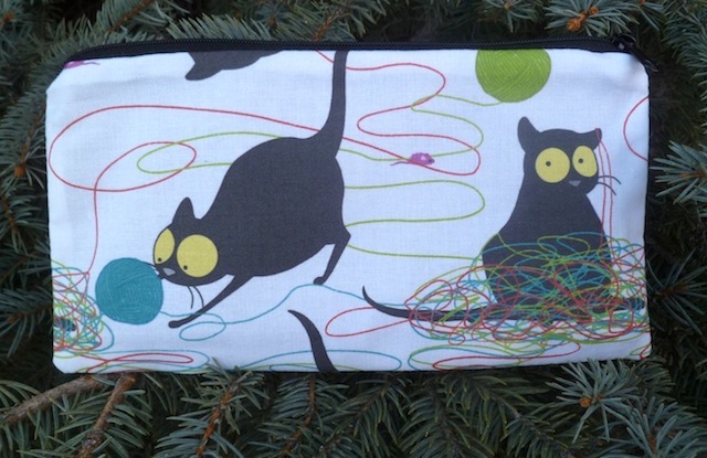 Happy Kitty Deep Scribe pen and pencil case