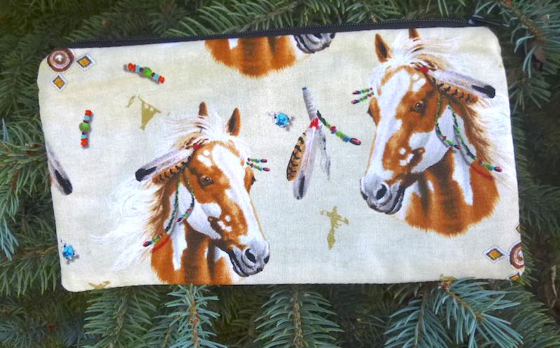 Horses Feathers Deep Scribe pen and pencil case - CLEARANCE
