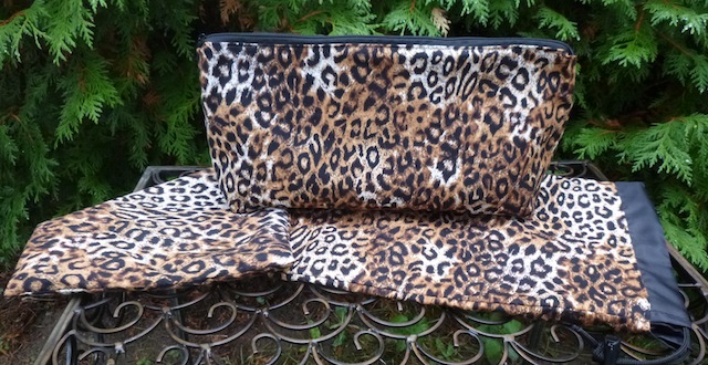 Leopard Spots Mah Jongg Storage Set, Racker, Large Zini