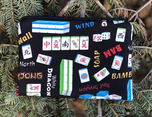 Mahjong World zippered bag, The Scooter