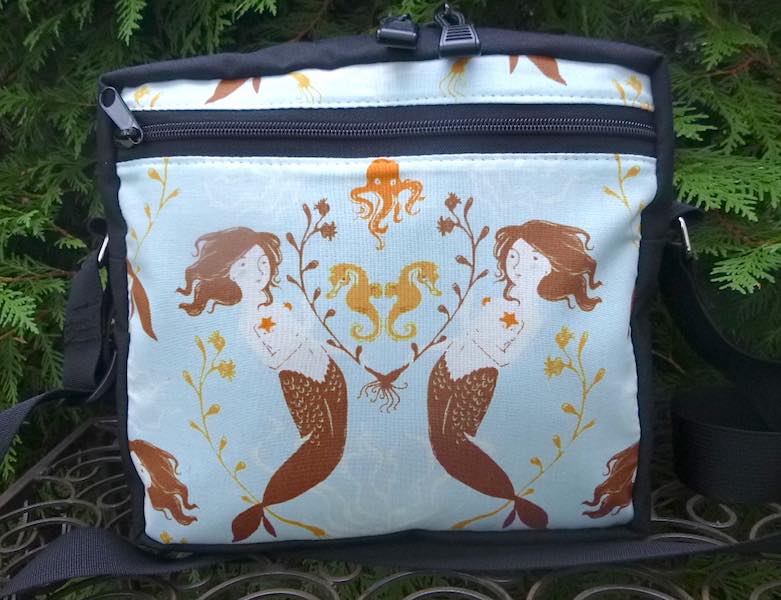 Mendocino Mermaids  Shoulder Bag, The Raccoon Deluxe