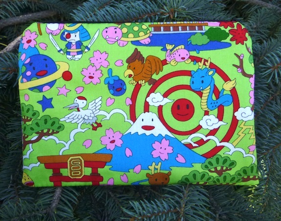 Mischief in Green zippered bag, The Scooter