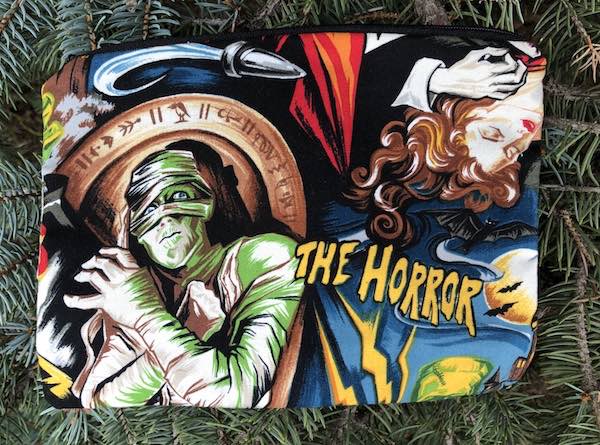 Movie Monsters zippered bag, The Scooter