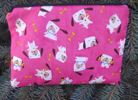 Perky Puppy zippered bag, The Scooter