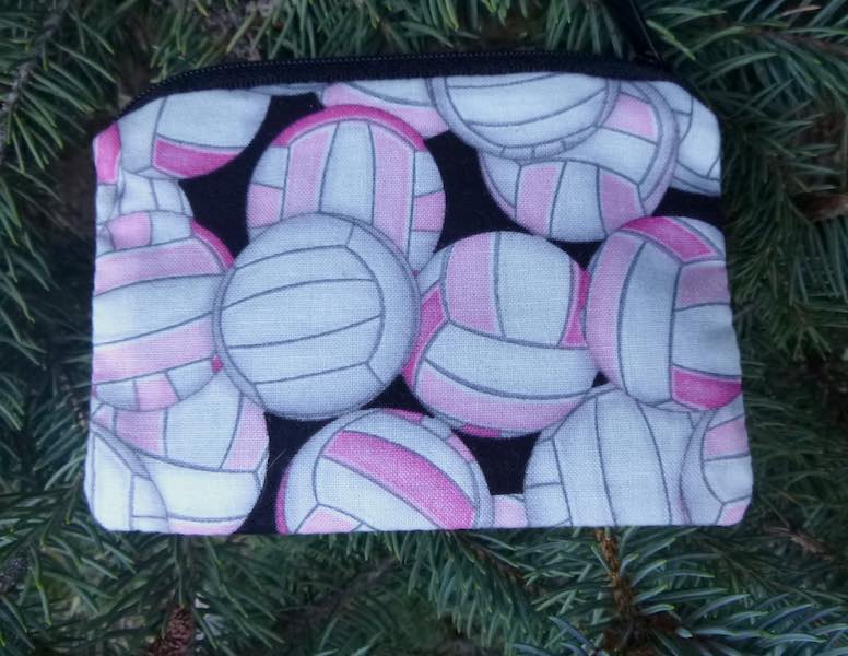 Pink Volleyballs Coin Purse, The Raven
