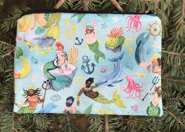 Queen of the Sea zippered bag, The Scooter