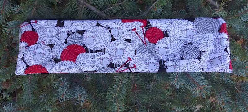 Skeins of Sheep Long Knitting Needle Pouch, The Stitch