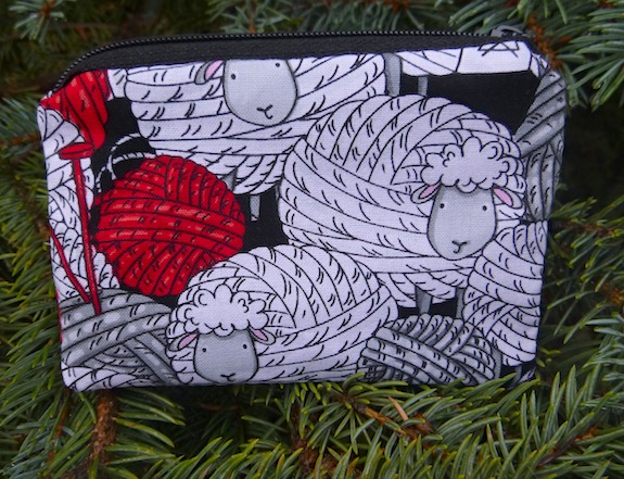 Skeins of Sheep Coin Purse, The Raven