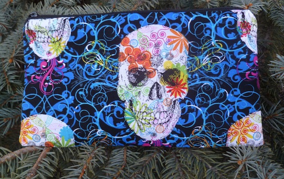 Skulls and Scrolls Deep Scribe pen and pencil case