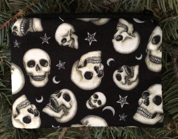 Speaking Skulls Coin Purse, The Raven