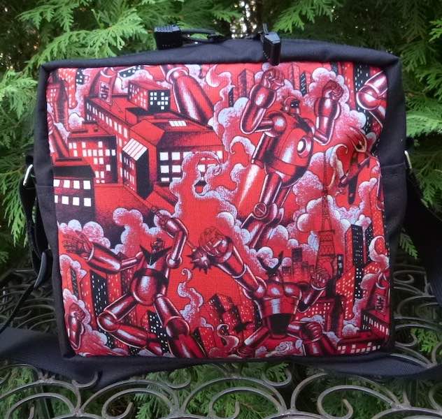 Tokyo Bots  Shoulder Bag, The Raccoon-CLEARANCE