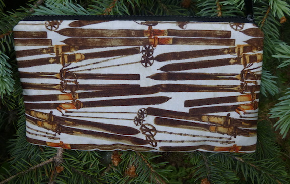 Skiing Deep Scribe pen and pencil case