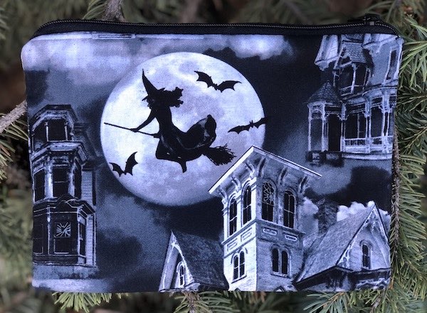 Witches Moon zippered bag, The Scooter