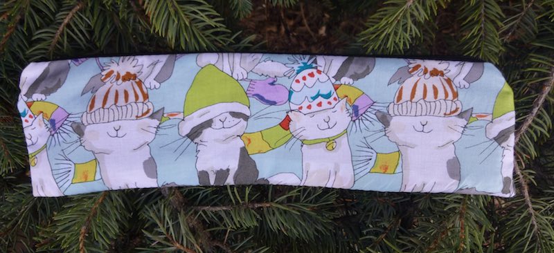 Cats in Hats case to carry paper or reusable straws, The Strawz