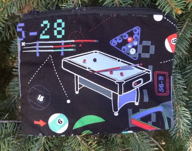 Retro Pool zippered bag, The Scooter